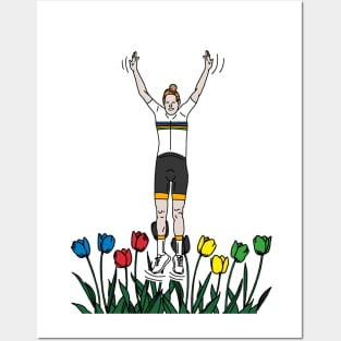 E. Van Dijk ITT World Champion (Flanders 2021) Posters and Art